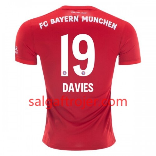 FC Bayern München Fodboldtrøjer Alphonso Davies 19 Hjemmebanesæt 2019/20 Kort ærmer FC Bayern München Fodboldtrøjer Alphonso Davies 19 Hjemmebanesæt 2019/20 Kort ærmer